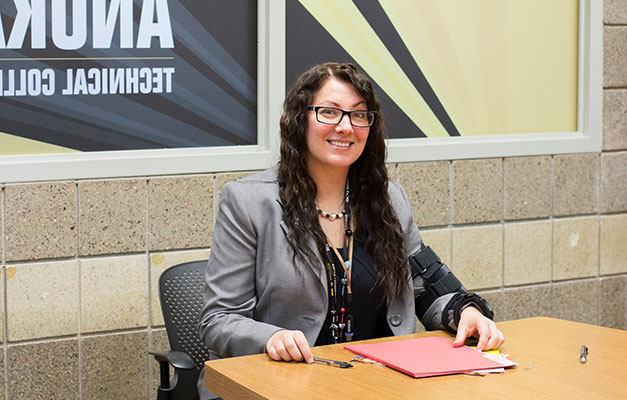 Work Study Faculty Member Smiling